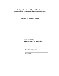 Front Matter Template