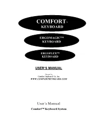 Comfort Keyboard Systems