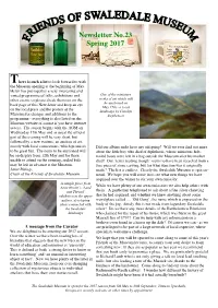 Newsletter No.23 Spring 2017