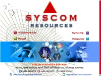 Profile-Syscom