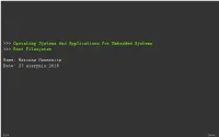 Root Filesystem