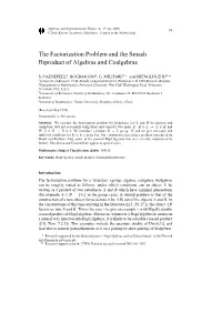 The Factorization Problem and the Smash Biproduct of Algebras and Coalgebras