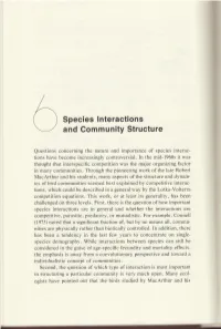 And Community Structure
