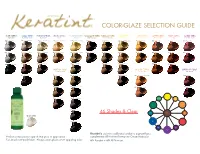 Color-Glaze Selection Guide