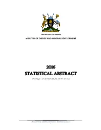 2016 Statistical Abstract