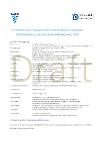 BASHH PEPSE Guidelines