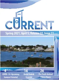 Spring 2021, April 5, Volume 22, Issue 11