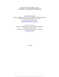 The New Media Technologies: Overview and Research Framework