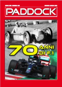 Paddock Giugno Luglio 2020
