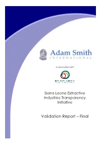 SLEITI Validation Report FINAL 09-08-10