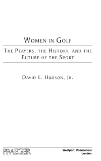 Women in Golf