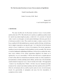 Download &gt; the Keynesian Reaction to Lucas Duke 2017 Danilo Silva V1