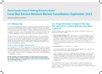 ECC Bus Consultation