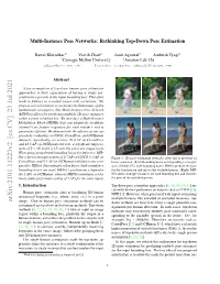 Multi-Hypothesis Pose Networks: Rethinking Top-Down Pose