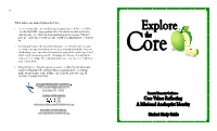 Explore the Core: Student Study Guide (PDF)
