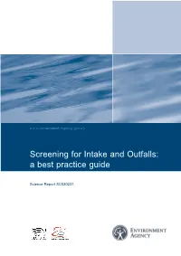 Screening for Intakes and Outfalls: a Best Practice Guide