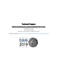Technical Program