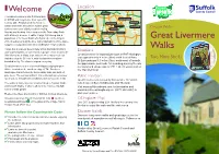 Great Livermere Walks 2 2 2 2 2 3 a Mere View a 4 B 3 3 3 3 1 4 4 4 4 1 6 5 2 5 5 5 5 5 4