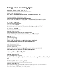 Open Source Copyrights