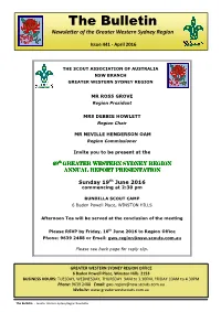 The Bulletin ��������� of Th� G��At�� W��T��N Sydn�Y R�Gion
