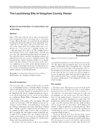 The Laosicheng Site in Yongshun County, Hunan
