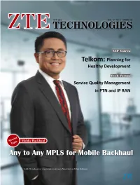 Any to Any MPLS for Mobile Backhaul