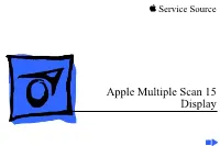 Apple Multiple Scan 15 Display 