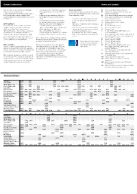 General Information Notes and Symbols