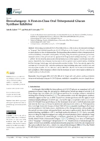 Ibrexafungerp: a First-In-Class Oral Triterpenoid Glucan Synthase Inhibitor