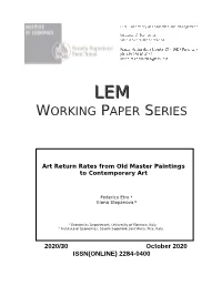 Working Paper Series