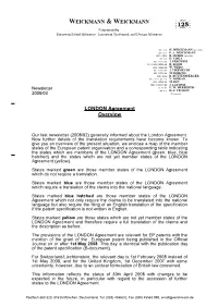 WEICKMANN & WEICKMANN LONDON Agreement Overview