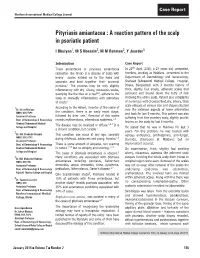 Pityriasis Amiantacea : a Reaction Pattern of the Scalp in Psoriatic Patient
