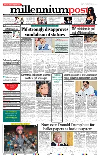 PM Strongly Disapproves Vandalism of Statues