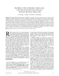 The Walnut Gulch Rainfall Simulator: a Computer-Controlled Variable Intensity Rainfall Simulator
