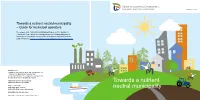 Towards a Nutrient Neutral Municipality – Guide for Municipal Operators