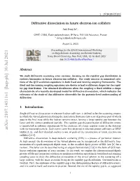 Diffractive Dissociation in Future Electron-Ion Colliders