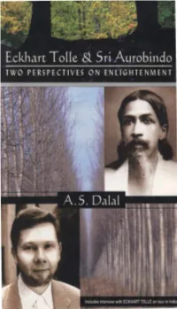 Eckhart Tolle and Sri Aurobindo.Pdf