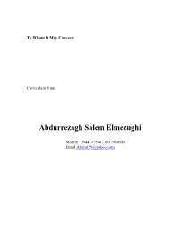 Abdurrezagh Salem Elmezughi