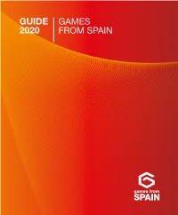 Guide 2020 Games from Spain