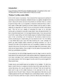 Introduction "Preface" to Miss Julie (1893)