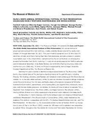 Moma EXHIBITION AUTOMATIC UPDATE EXPLORES THE