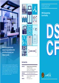 [SCAN CODE ] DNA Sequenci
