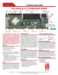 TQ9 (SHB Express™)SYSTEMHOSTBOARD