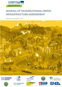 Manual of Transnational Green Infrastructure Assessment – Decision Support Tool