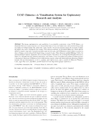 UCSF Chimera[Mdash]A Visualization System for Exploratory Research And