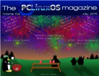 Volume 102 July, 2015 Monitor Your System with Conky, Part 2 Game