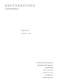 Bcm Rights List