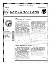 EXPLORATIONS Issue #65 EXPLORATIONS