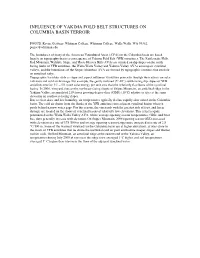 Influence of Yakima Fold Belt Structures on Columbia Basin Terroir