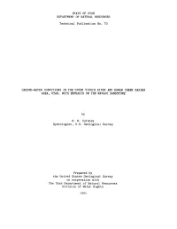 STATE of UTAH DEPARTMENT of NATURAL RESOURCES Technical